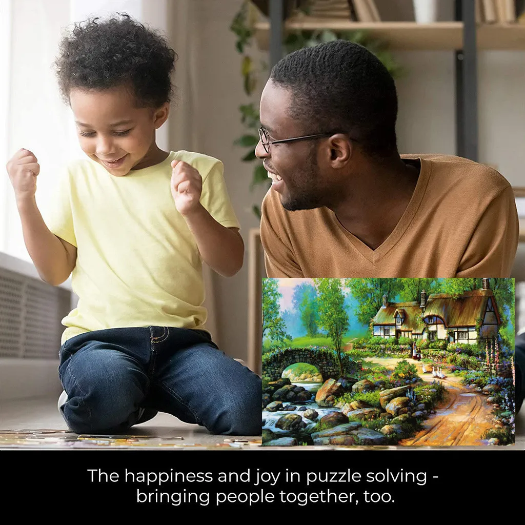 Головоломка для взрослых детей головоломка подарок на праздник игрушка 1000 штук