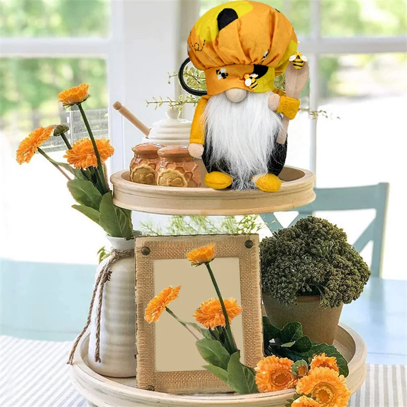 

1PC Farmhouse Kitchen Bumble Bee Gnomes