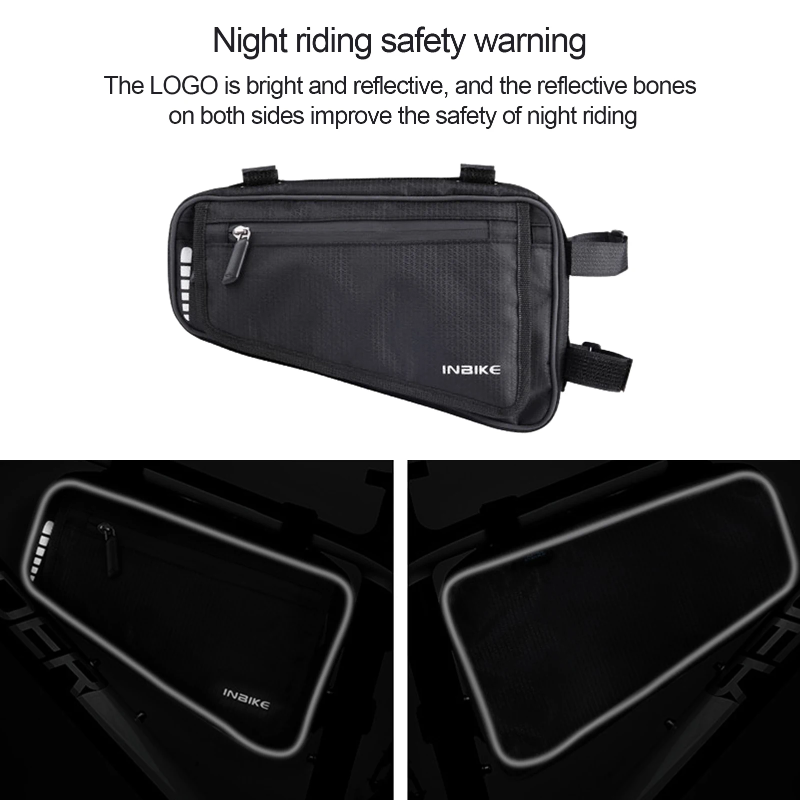 

Lightweight Waterproof Front Frame Triangle Bag for Mountain Bike