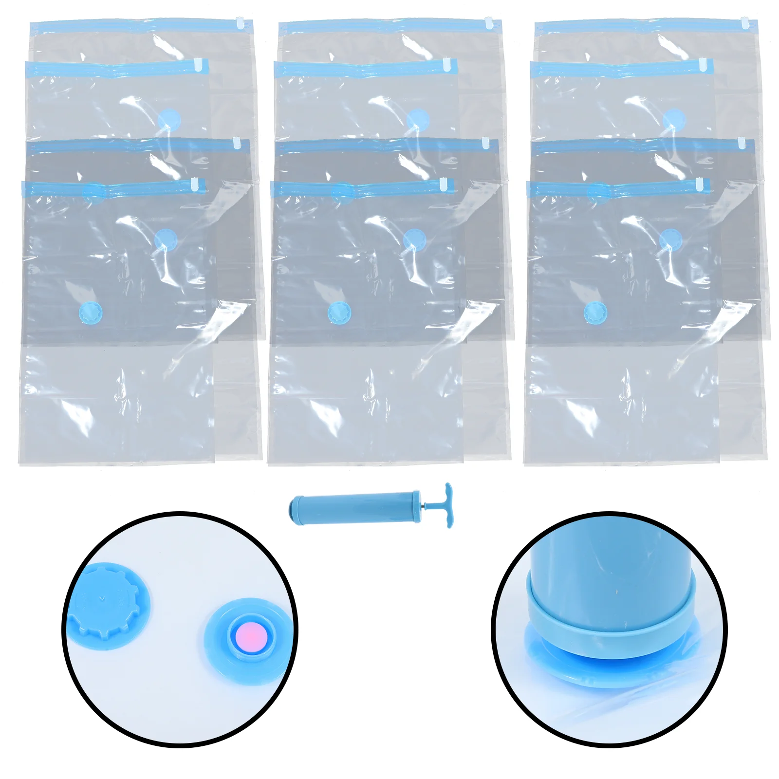 

1 Set of Saving Space Bags Seal Compressed Bags Vacuum Quilt Storage Bags