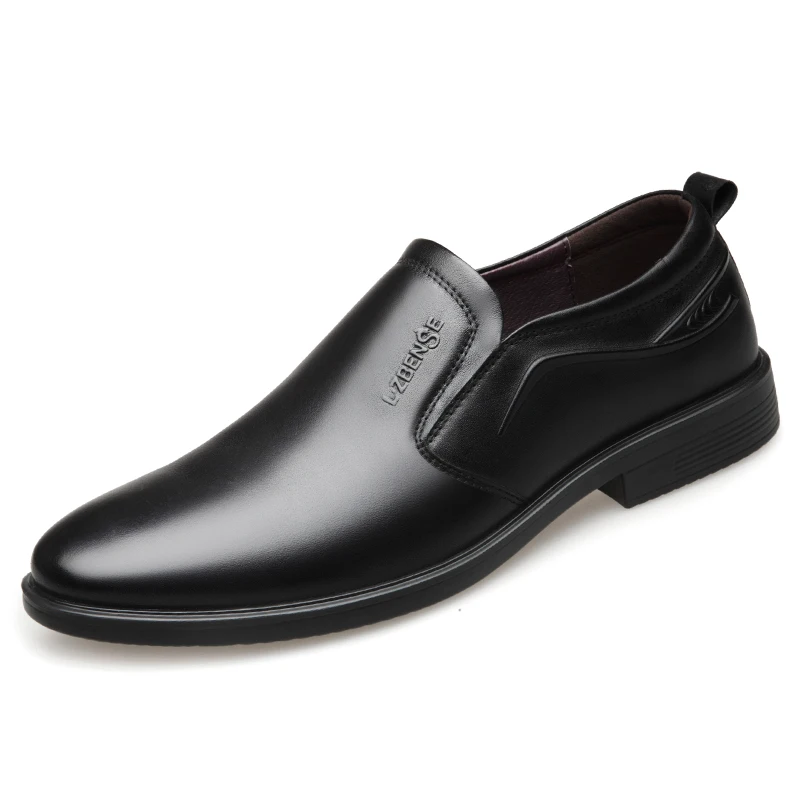 Новинка 2019 мужская деловая Классическая обувь увеличивающая рост 6 см Мужская