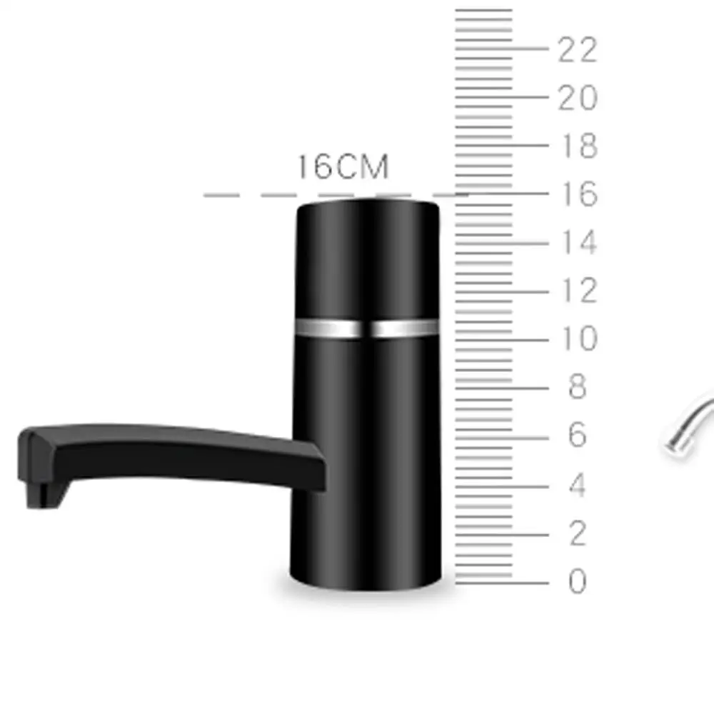 Water Bottle Pump Electric Dispenser Actual Durable Portable ABS Plastic Convenience for Safety |