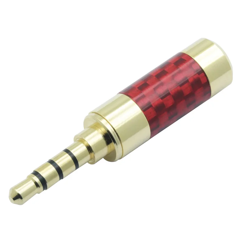 Адаптер из углеродного волокна аудиоразъем 3 5 мм 4 полюсная стерео ШТЕПСЕЛЬНАЯ