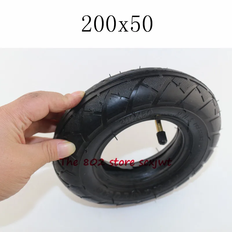 Высокая производительность(" X 2") 200X50(8 дюймов) шины для Электрический газовый скутер и электрический скутер(внутренняя трубка в комплекте) колеса для инвалидных колясок