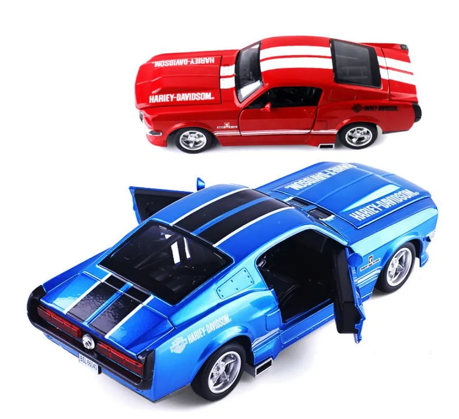 1:32 Ford Mustang модель автомобиля из сплава детские развивающие игрушки имитация