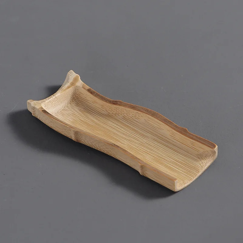 

Handmade Natural Bamboo Tea Spoon Chinese Kung Fu Tea Neddle Saucer Sugar Coffee Tea Set Teaspoon Household Kitchen Accessories