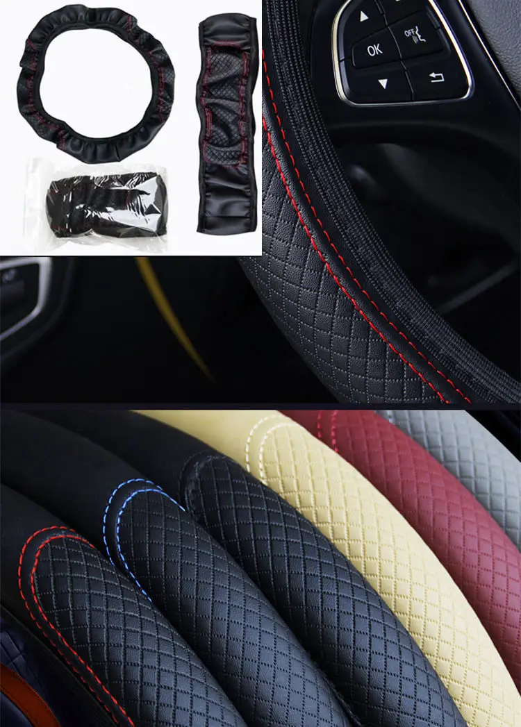 Автомобильный чехол на руль для Honda Everus Clear Civic Accord Urban FCX Brio 3R-C Odyssey Jazz Fit P-NUT