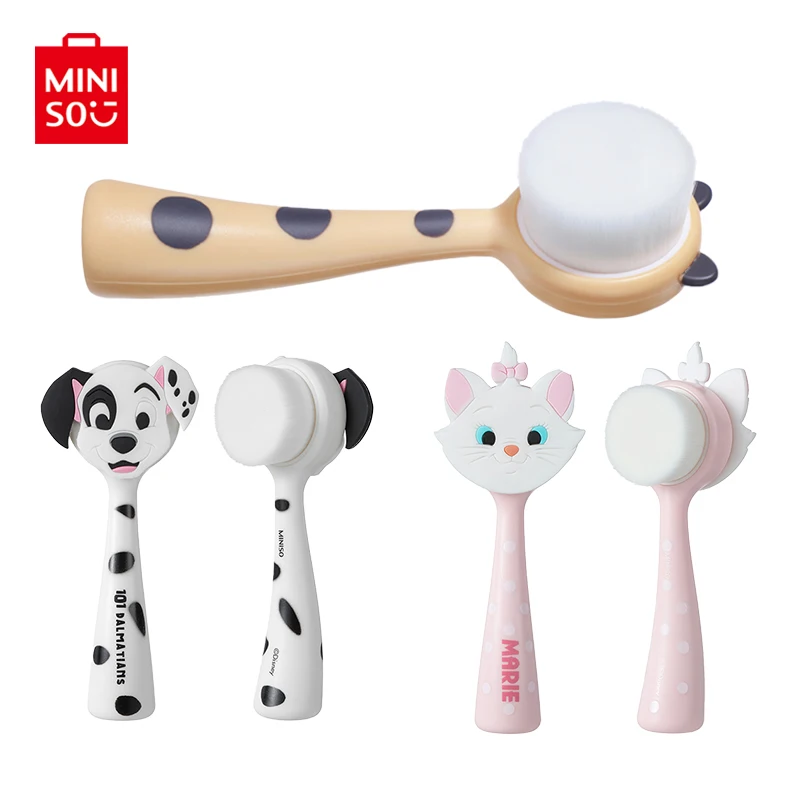 

MINISO Deep Cleansing Brushes Facial Cleansing Brush Face care Skin Care Soft Cosmetics Makeup Remove Brush Removing Scrubber