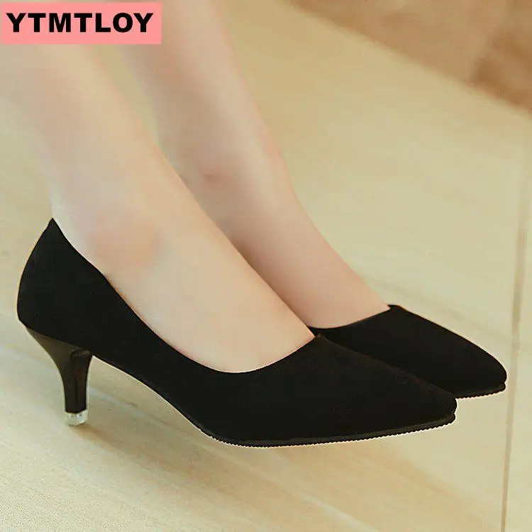 Размера плюс г. 34 43 женская простая офисная обувь модные женские туфли лодочки с