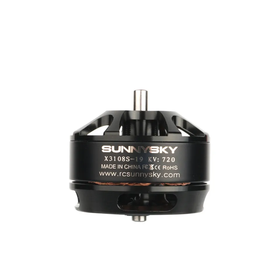 

SUNNYSKY X3108S Brushless Motor 720KV 900KV 325W 22A/30S 1kg 3-4S Efficient Shaft Disk Motor for Multi-rotor Multicopter