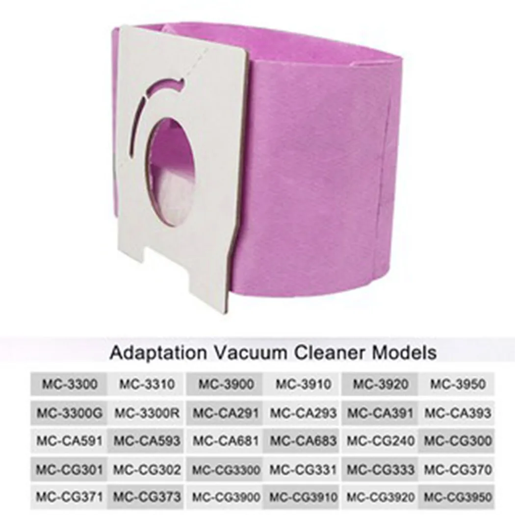 

Home Vacuum Dust Bag Cleaner Bags MC-CA291/321/293/391/593/C-13 Spare Part
