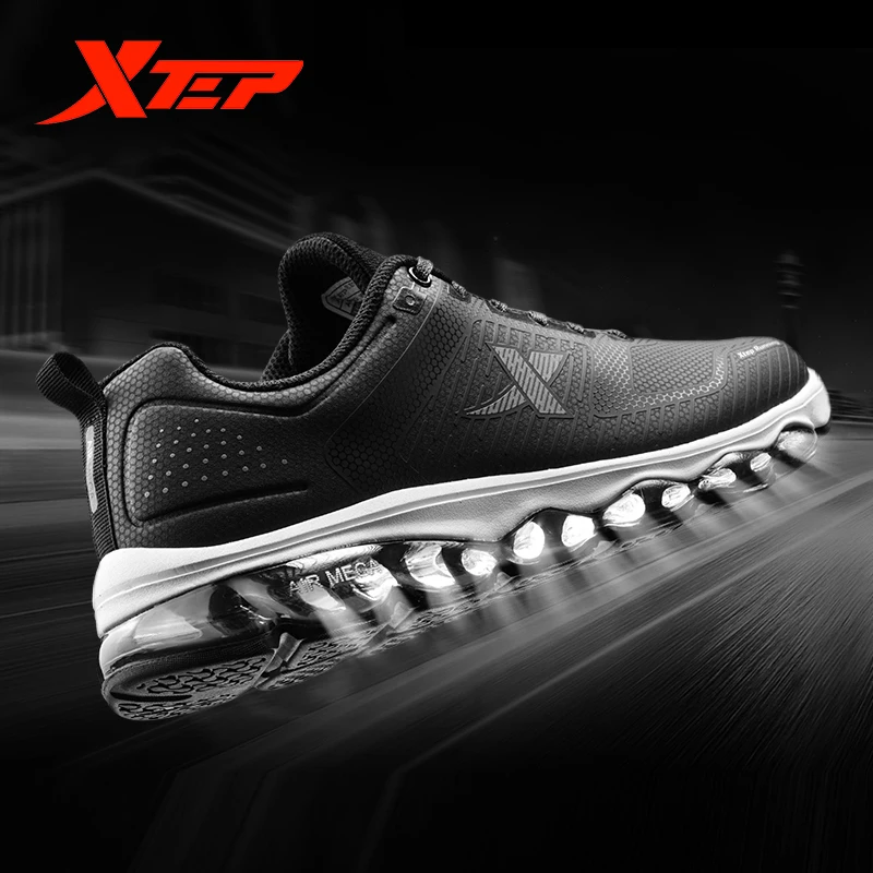 Xtep AIR MEGA мужские кроссовки для бега водонепроницаемые спортивные из