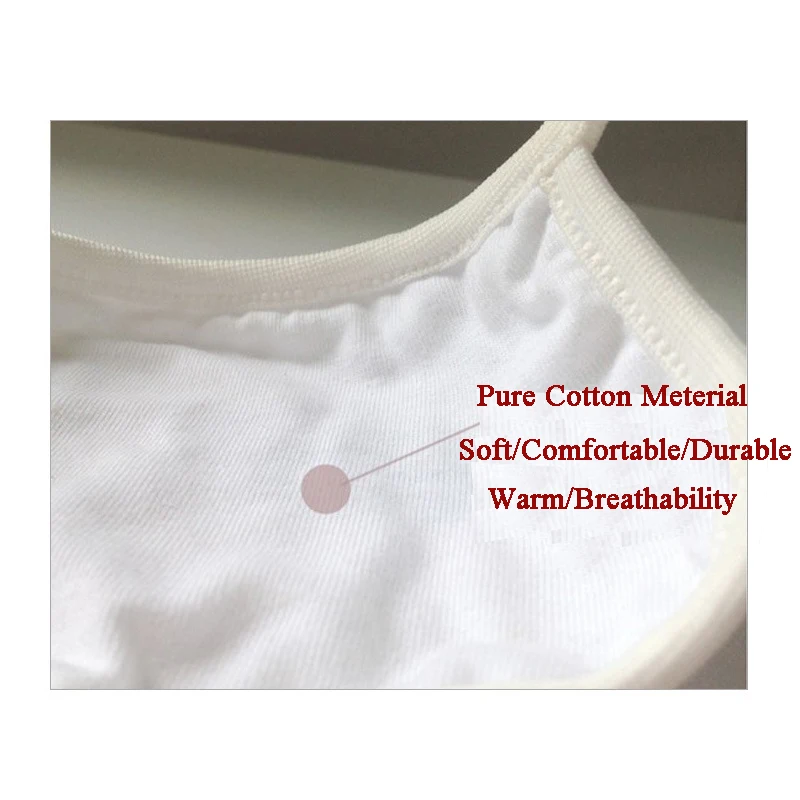 Милые ветрозащитные креативные велосипедные маски из чистого хлопка 2 шт. |