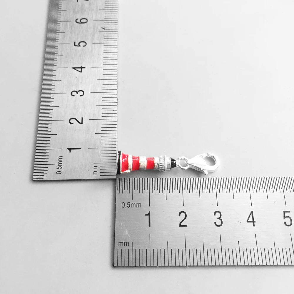 Подвеска-талисман с изображением маяков искусственной звезды океана серебро 925