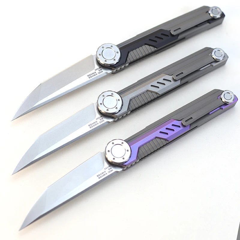 Нож MT-05 складной карманный резец с титановой ручкой и лезвием M390 60HRC походный