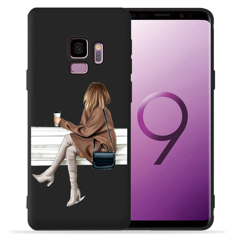 Сексуальная девушка Роскошный чехол для телефона samsung Galaxy S9 S8 S10 Plus S7 S6 Edge S10 Lite Note9 8 10 Pro чехол Etui - Цвет: 15