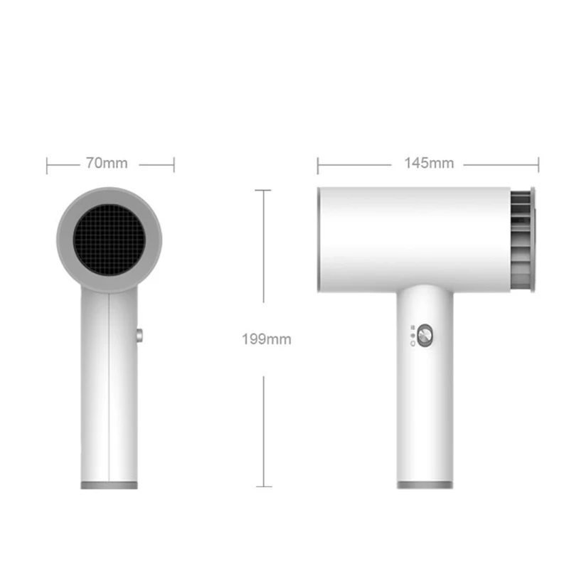 

220V USB Rechargeable Hair Dryer Travel Blow Dryer for Art Painting/Home/Outdoor