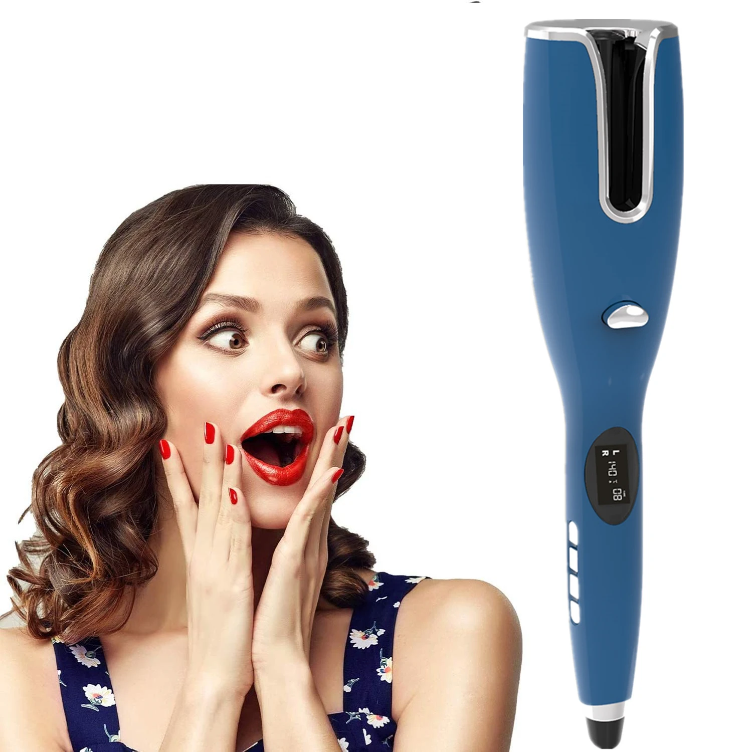 

2020 newest automatic curler hair curler electric curling iron Wand Ceramic Heating Care Wave curl iron Wireless charging