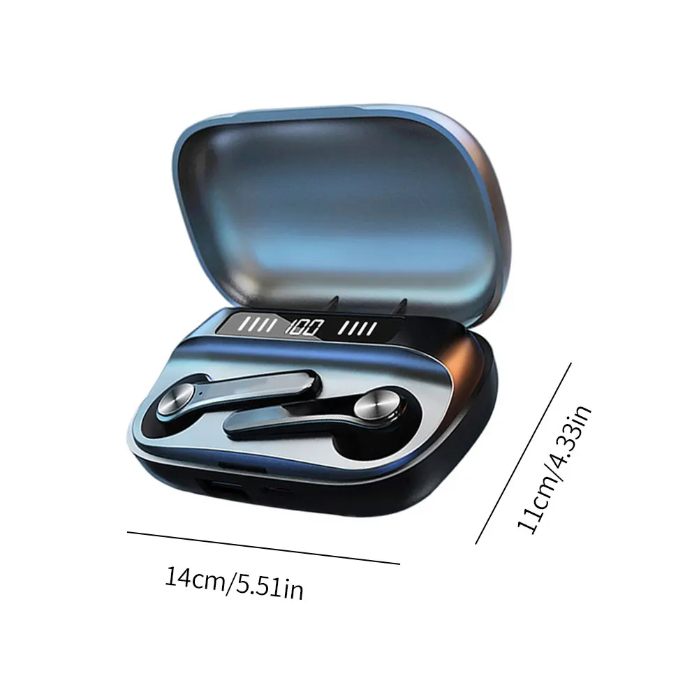 

New Lenovo QT81 TWS Wireless Bluetooth Headphones Stereo Sports Waterproof Earbuds Touch Button Headset With Mic Noise Reduction