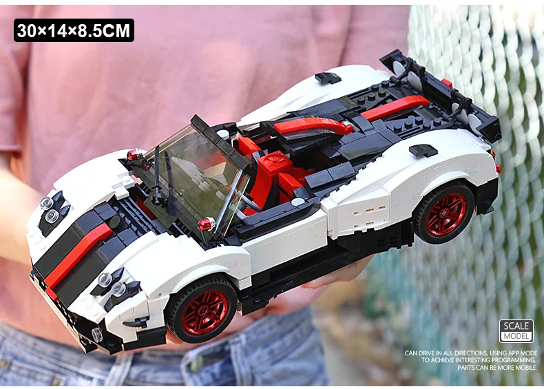 Креативная серия Moc Technic Ниссан GTR R35 скорость хром, Ванадий Набор автомобилей строительные блоки кирпичи модель игрушки 20518
