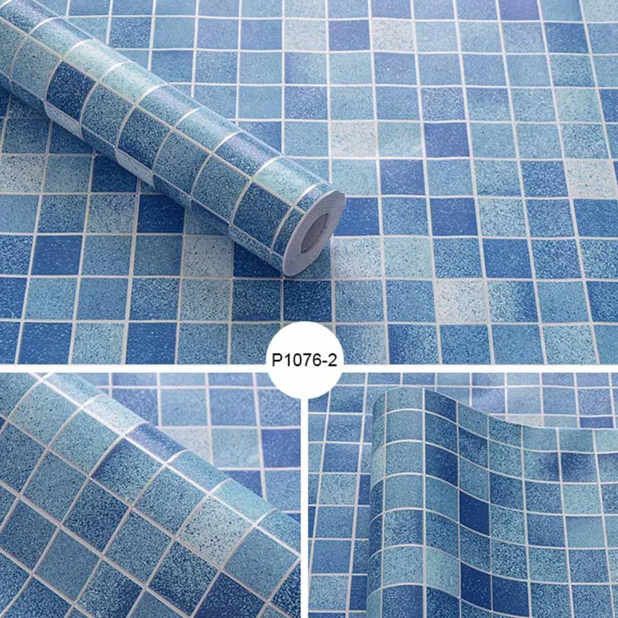 yunpoint kitchen oil proof waterproof renovation wall stickers pvc high temperature stovetop film self adhesive mosaic wallpaper free global shipping