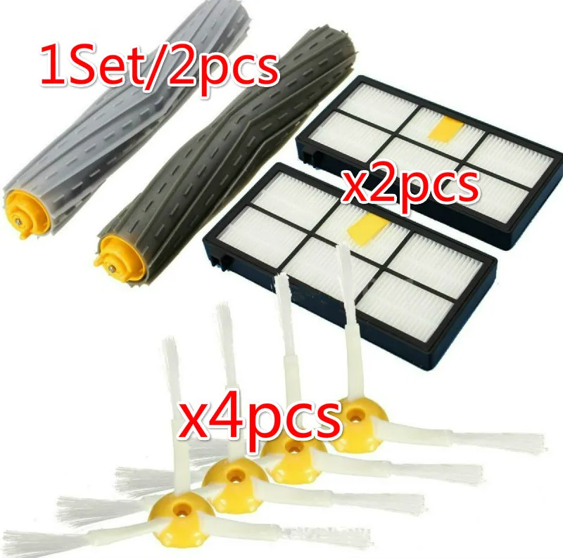

100% brand new HEPA Filters Brushes Replacement Parts for iRobot Roomba 980 990 900 896 886 870 865 866 800 Accessories Kits