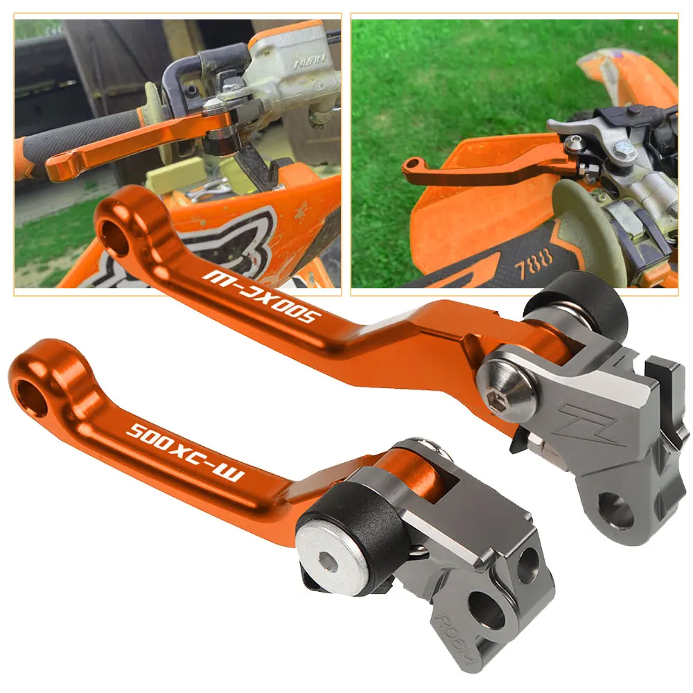 

Motorcycle Accessories Brake Clutch Lever Pivot Lever Dirt Bike Motocross FOR 500XCW 500XC-W 500 XC-W 2012 2013 2014-2016
