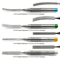 dental implant instrument tool stainless steel dental ochsenbein chisel periodontology and implantology bone chisels