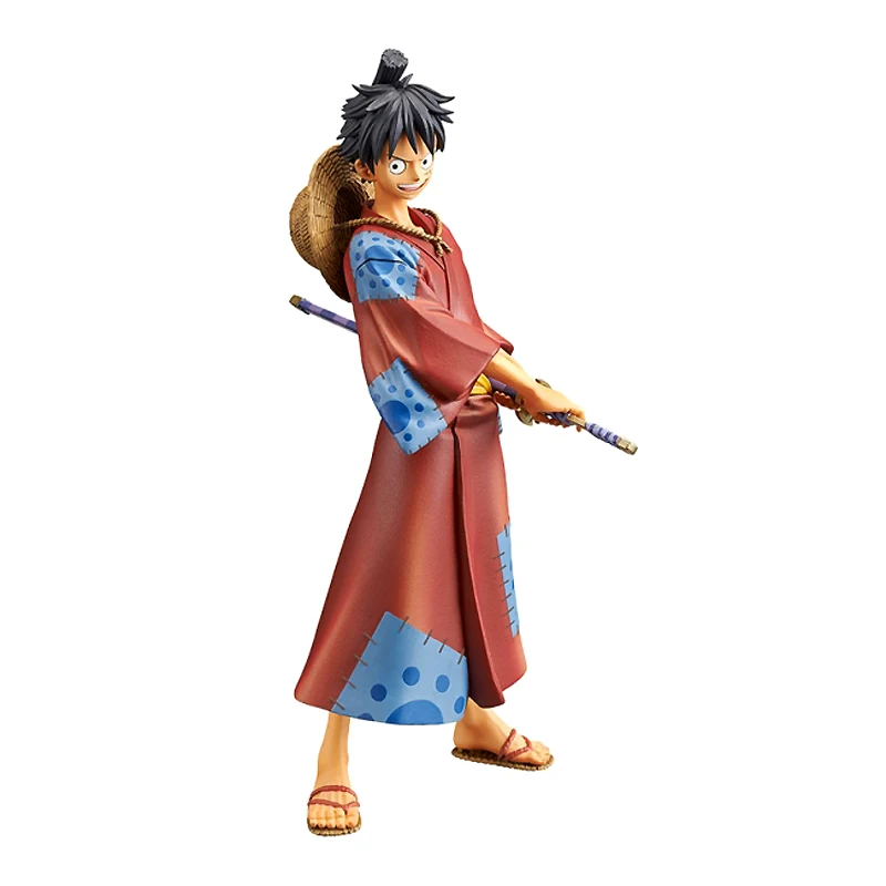 Фигурка фирмы Luffy из японского аниме ONE PIECE Оригинальная фигурка Banpresto DXF THE GRANDLINE MEN