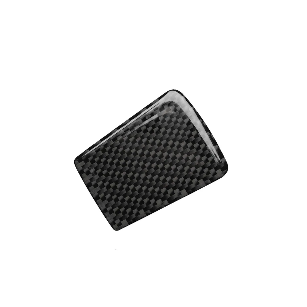 Настоящее углеродное волокно накладка на руль наклейка Аксессуары для салона