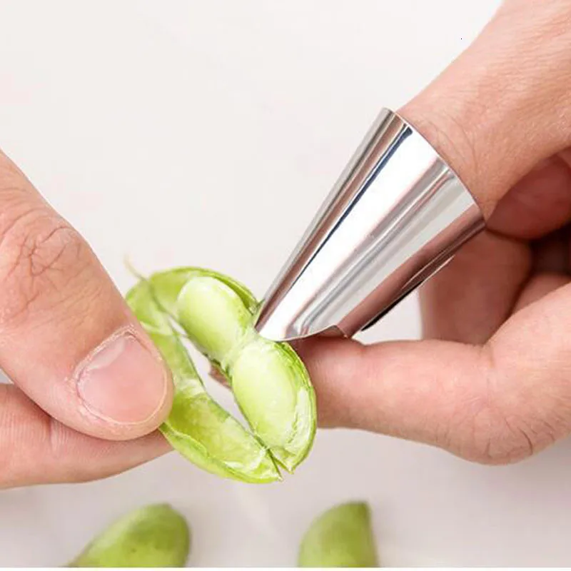 Универсальная защита для пальцев фасоли инструмент защиты кухонные гаджеты из