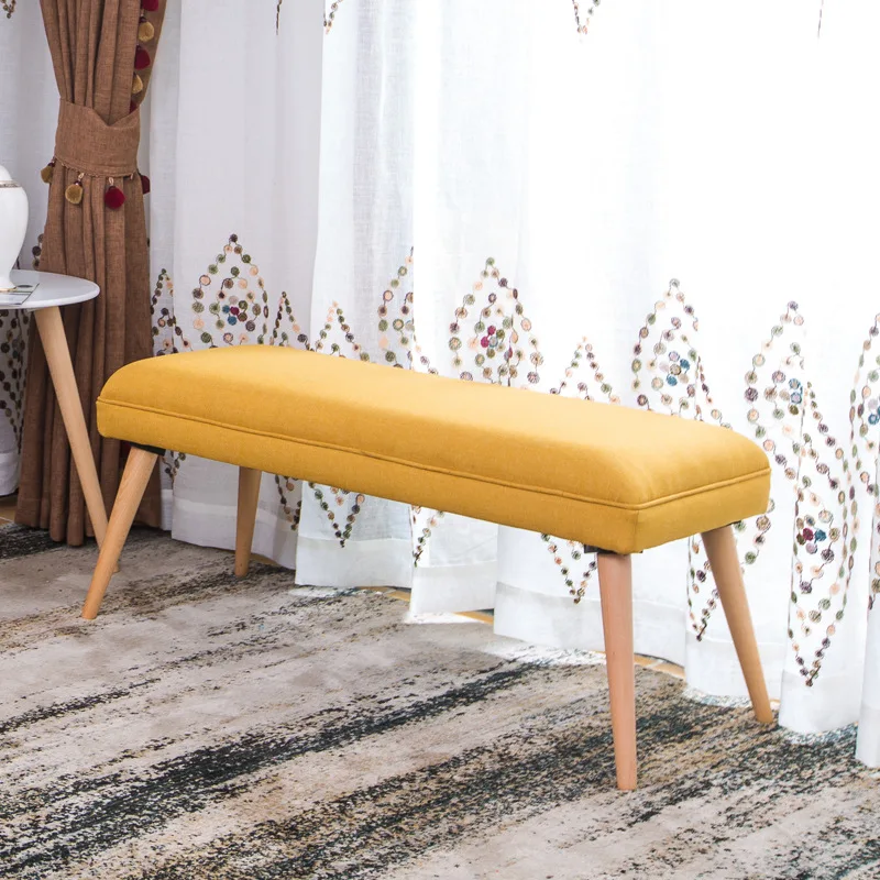 Скандинавский стул для смены обуви простой скамейка табурет гардероба нижнего