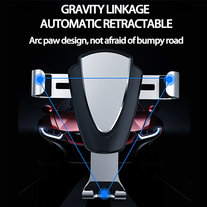 Автомобильный гравитационный Штатив для Hyundai Creta Tucson BMW X5 E53 E70 F15 VW Golf 6 4 7 5 Tiguan Kia Rio 3