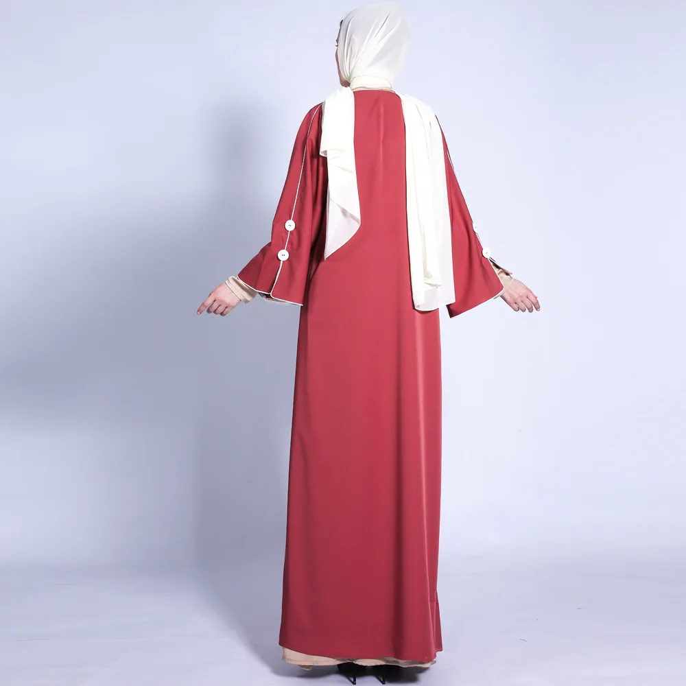 Рамадан Средний Восток мусульманские женщины Abayas арабский Макси халат женская