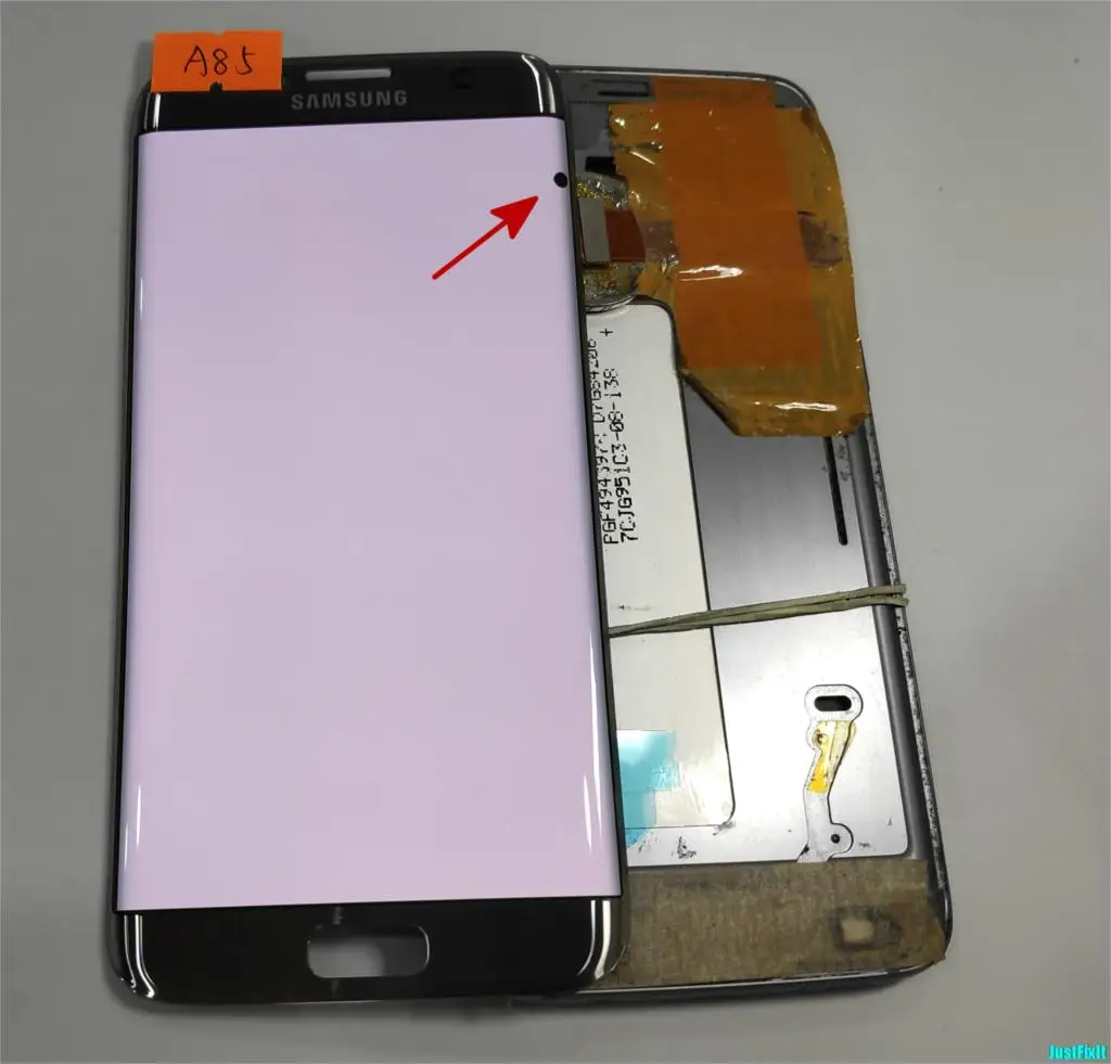 Для samsung Galaxy S7 edge G935F G935A G935FD сжигание тени и дефект ЖК-дисплей с сенсорным экраном дигитайзер