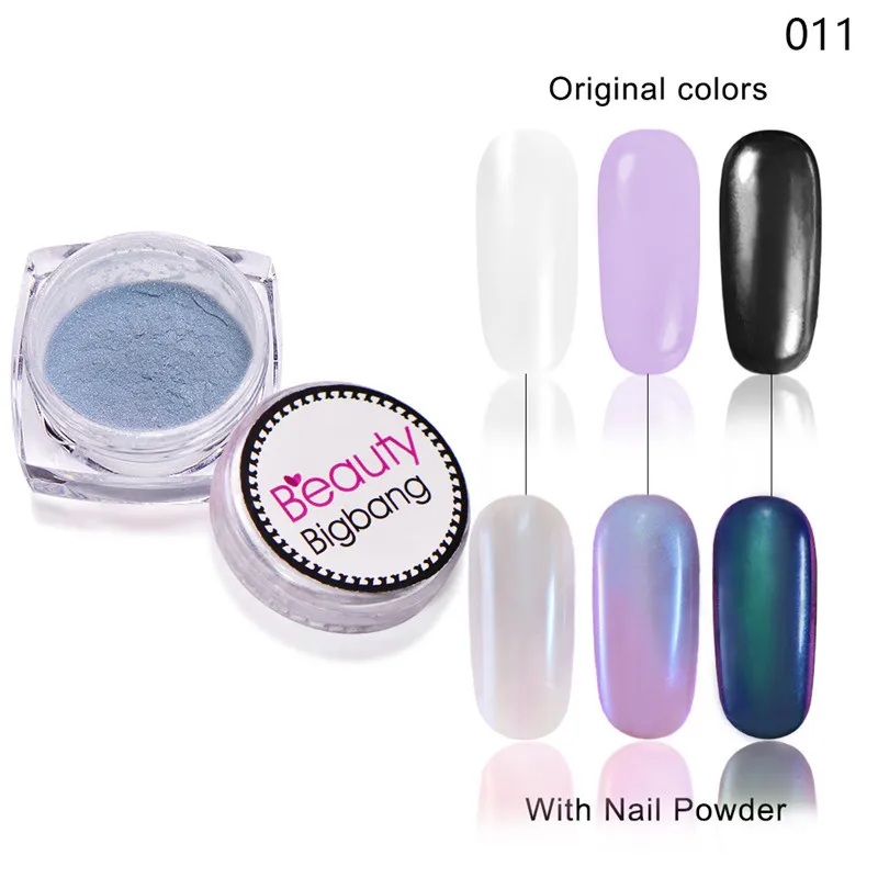BeautyBigBang 0,2 г лак для ногтей Радужная пудра градиентное мерцание пигмент с блестками Маникюр неоновая пыль лазерное украшение ногтей