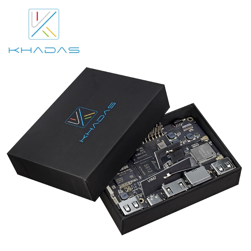 Одноплатный компьютер VIM2 MAX с процессором Amlogic S912 64Bit Octa Core ARM Cortex