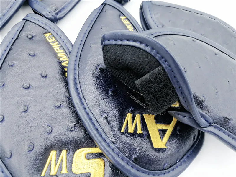 [2 вида цветов] утолщенные чехлы на голову из кожи для гольфа 12 шт. полиуретановый