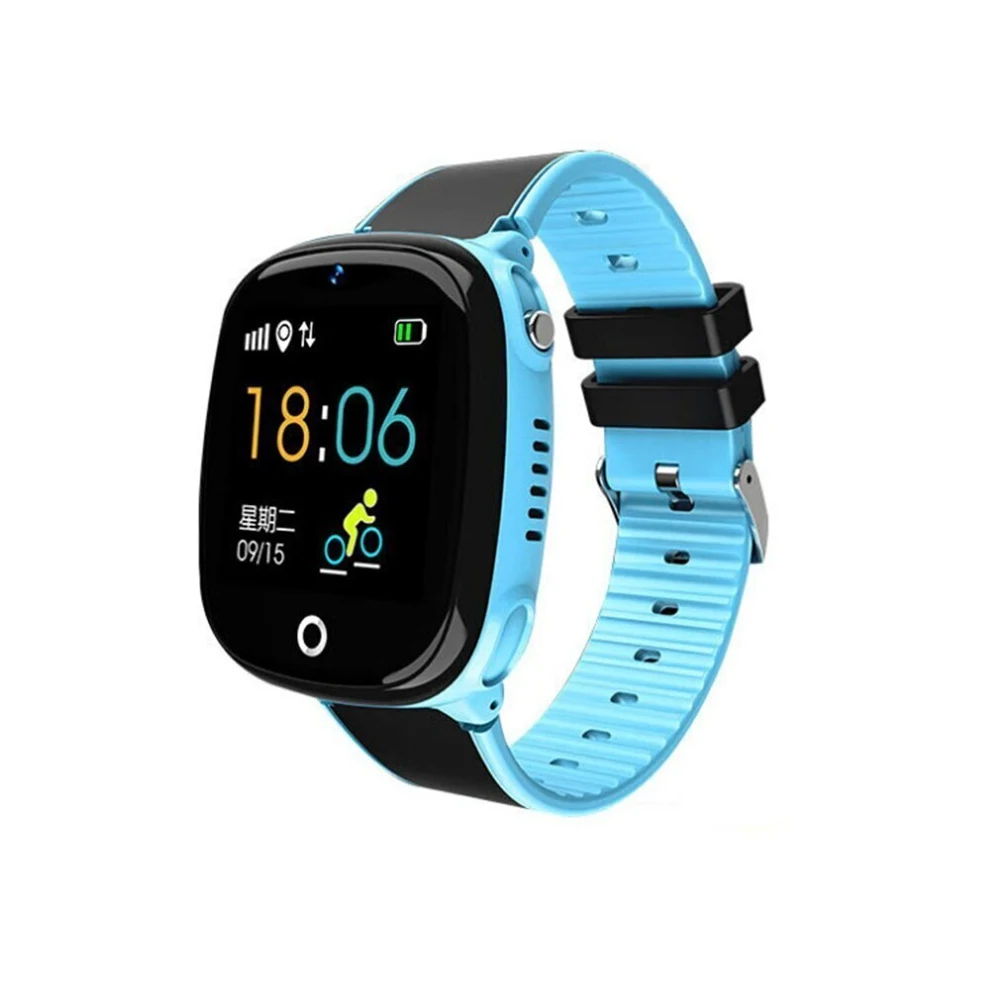 Детские умные часы Smart Baby Watch HW11/ Наручные голубые / Умные | Электроника
