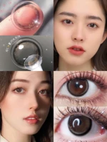 easysmall mirror black colored contact lenses for eyes colored eye lenses color contact lens beautiful pupil degree 2pcspair