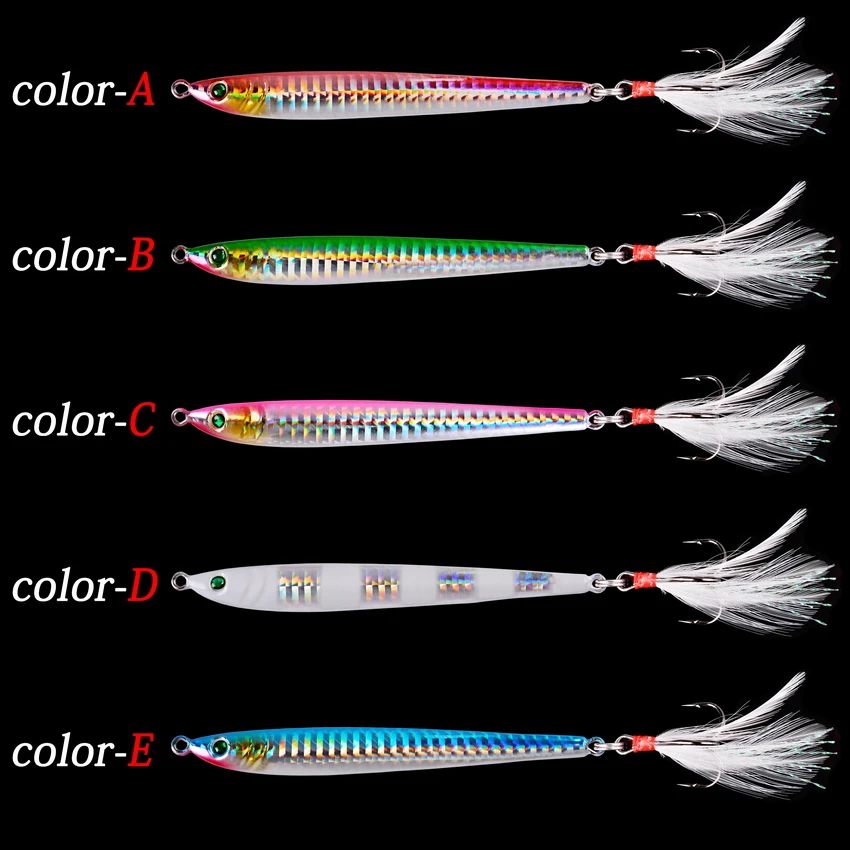 Рыболовные приманки для моря Металическая дергающаяся воблер рыболовные