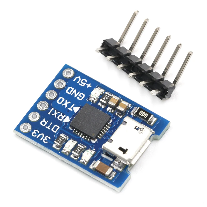 CP2102 MICRO USB для UART ttl модуль 6Pin последовательный преобразователь STC Замена