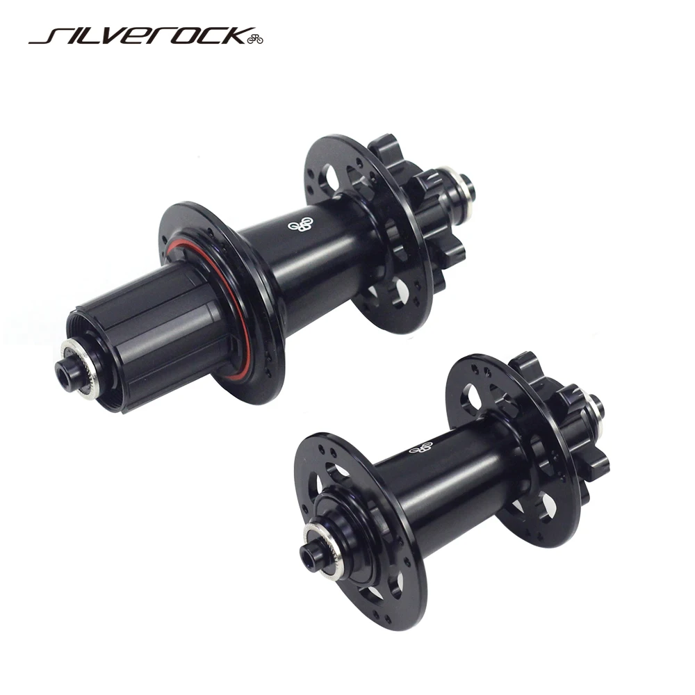 

SILVEROCK CNC велосипедная втулка 100 мм 135 мм отверстия для скакания G2 16h 20h дисковый тормоз герметичный подшипник Шум звук MTB Minivelo складные велосипедные втулки