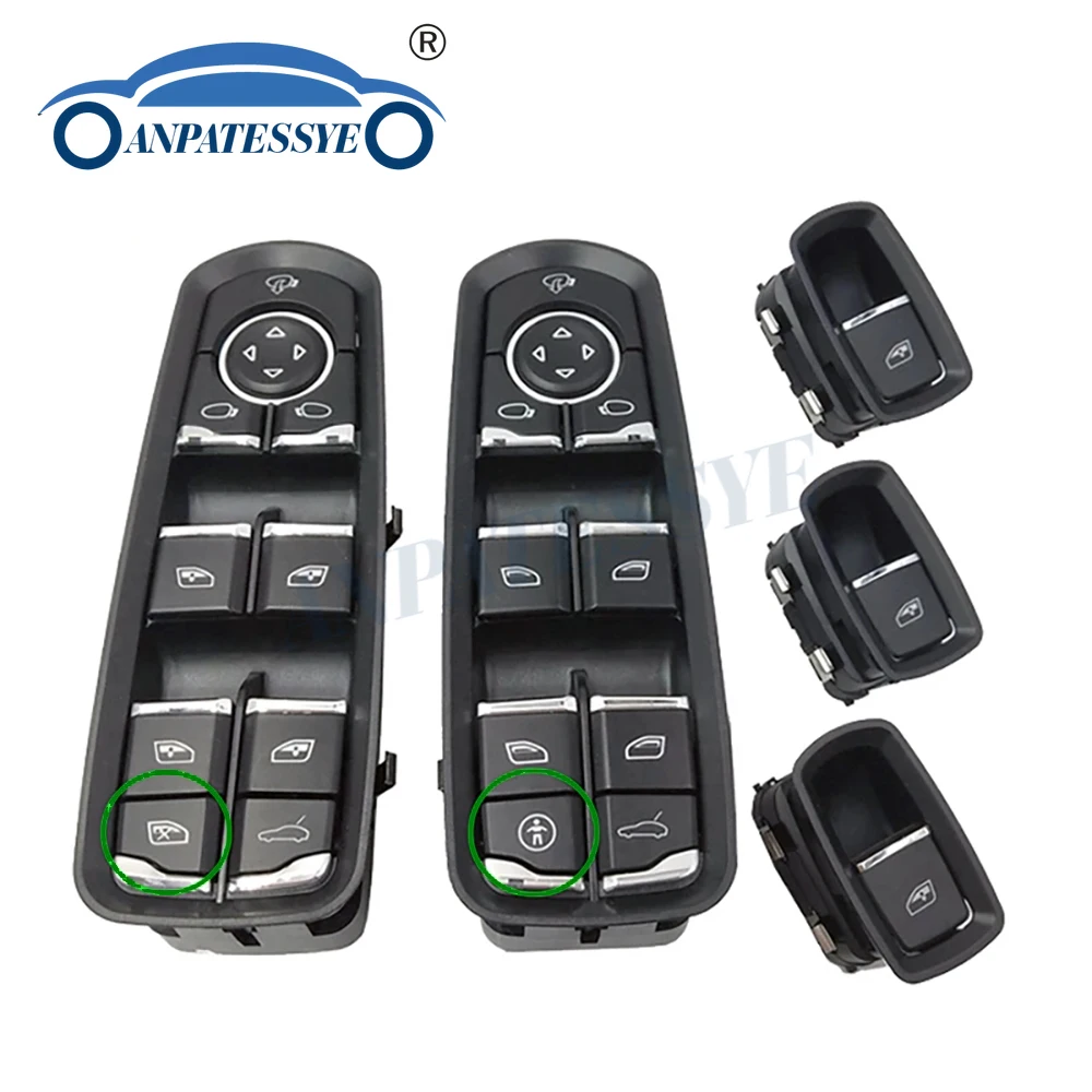 

Power Window Switch New Brand High Quality 7PP959855C 7PP959858RDML 7PP959858MDML For Porsche Panamera Cayenne Macan 2011-2017