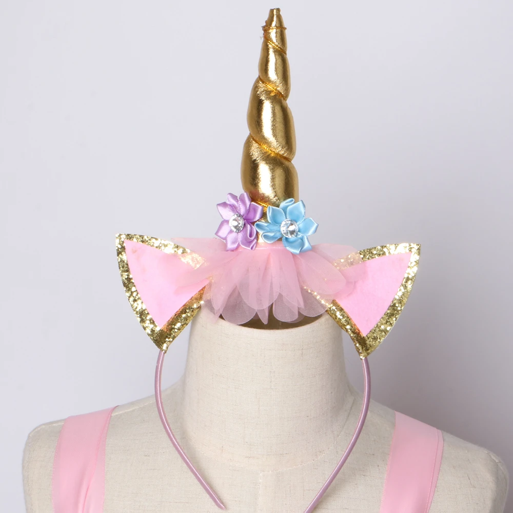 Pastel Flower Girls Unicorn Tutu Dress Princess Girl Masquerade Birthday Party Children Kids Purim Halloween Costume 1-14Y | Детская