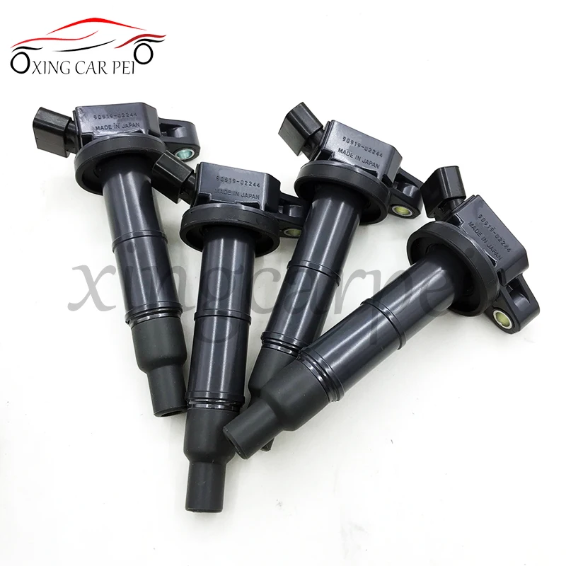

High quality 4pcs Ignition Coil For Toyota Avensis Camry RAV4 Corolla ES240 ES350 90919-02243 9091902244 90919-02244 Auto Part