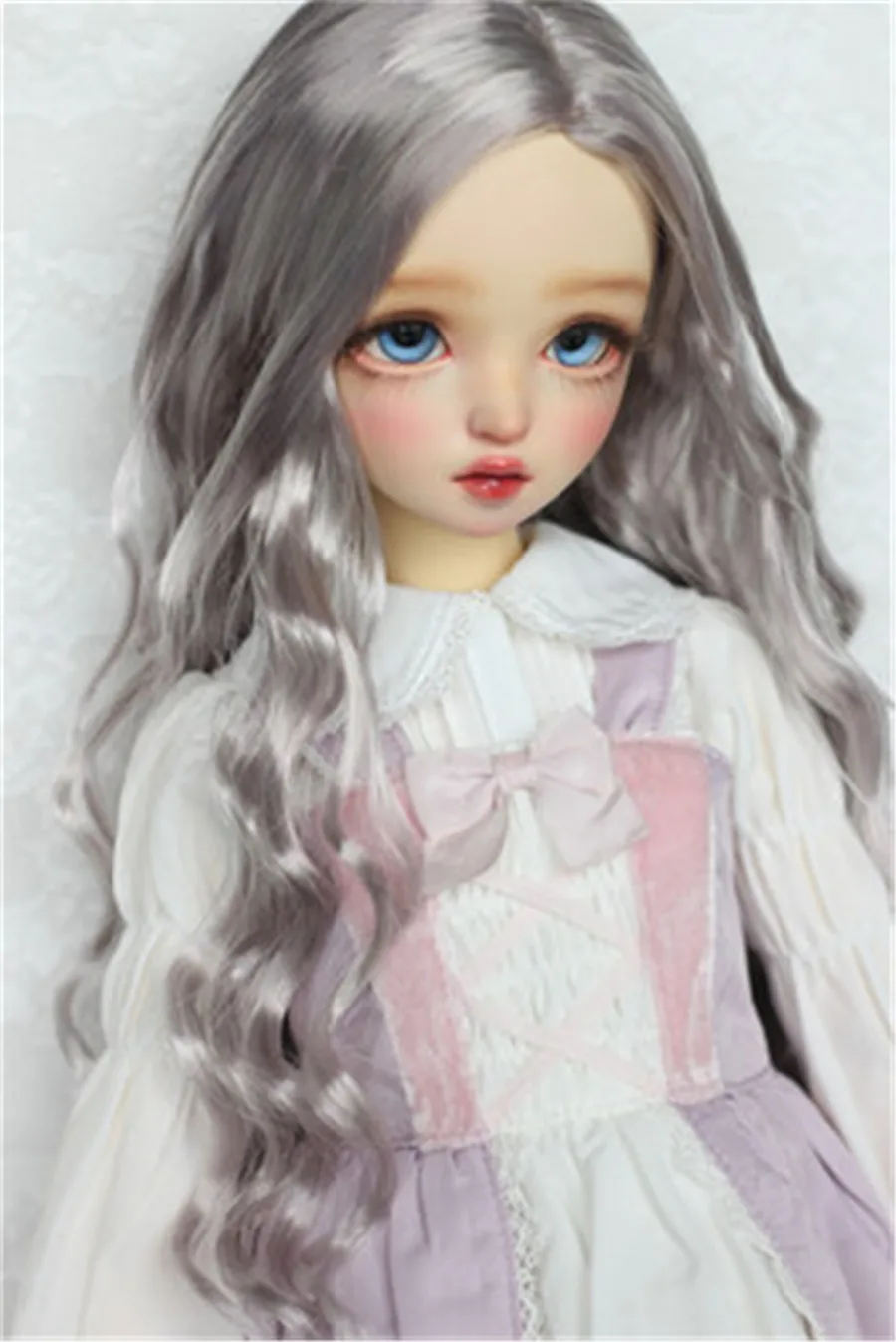Парик для куклы BJD имитации мохера 1/3 1/4 1/6 DD SD MSD YOSD кукла из молочного шелка