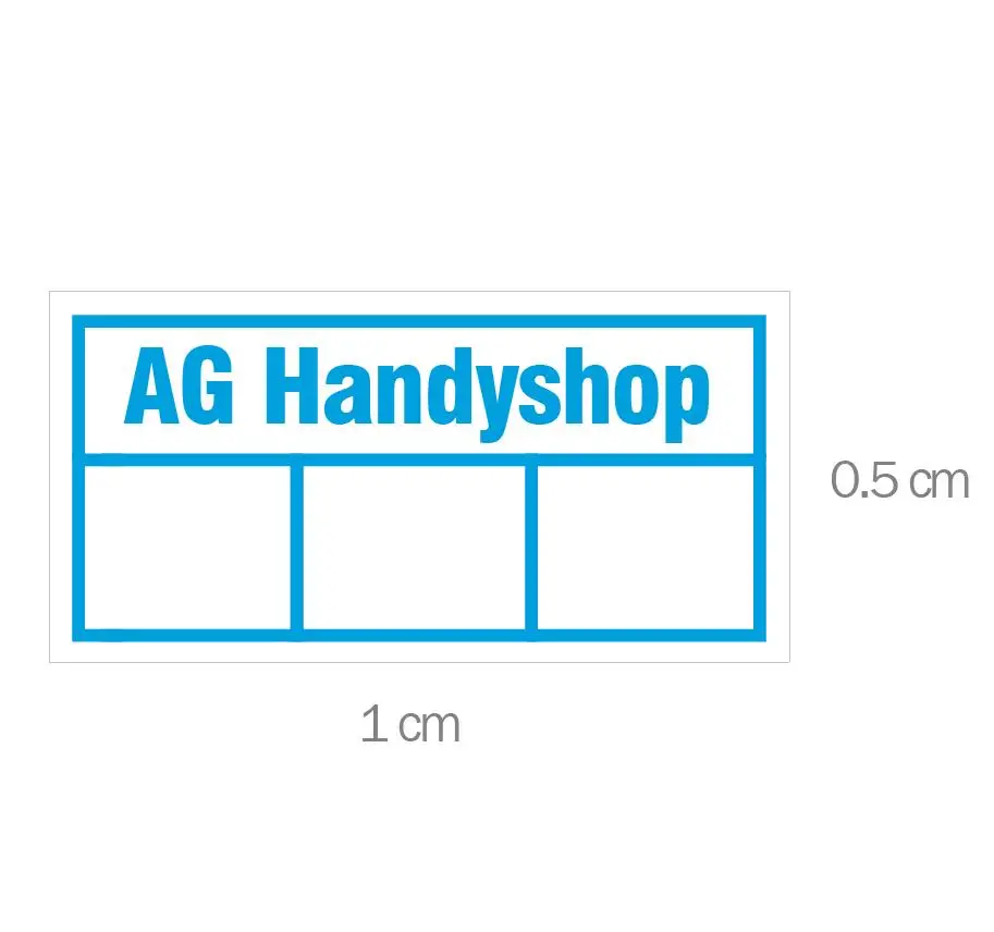 Custom order 30000pcs of 10x5mm warranty void sticker, Item No. CU115