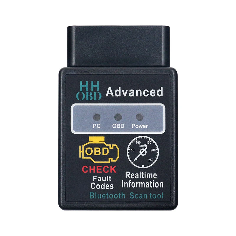 OBD2 сканер HH OBD ELM327 V1.5 Bluetooth-совместим с Android PC OBDII ELM 327 1.5 адаптер BT считыватель кодов