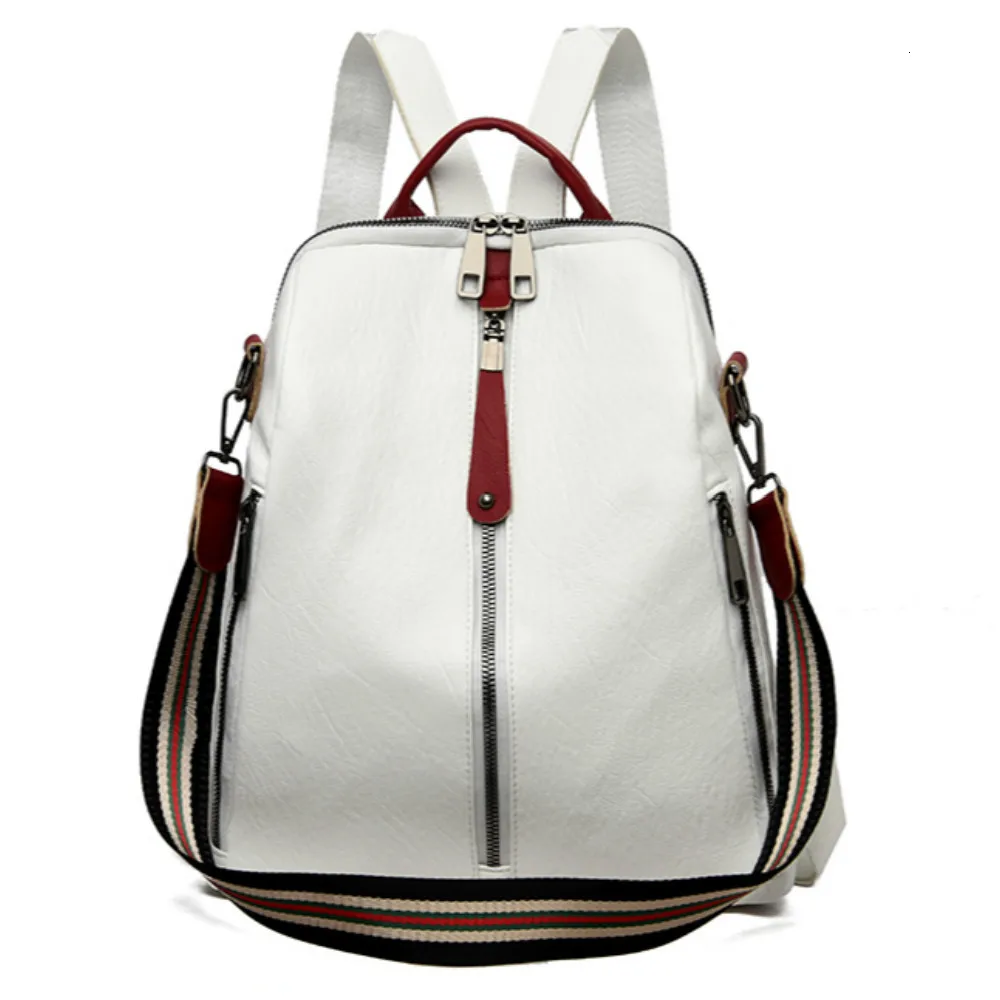 Women Backpack Female High Quality Soft Leather Book School Bags For Teenage Girls Sac A Dos Travel Back pack Rucksacks Mochilas | Багаж и